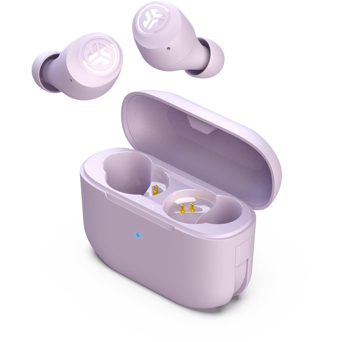JLab Go Pop+ True Wireless Earbuds (Lilac)