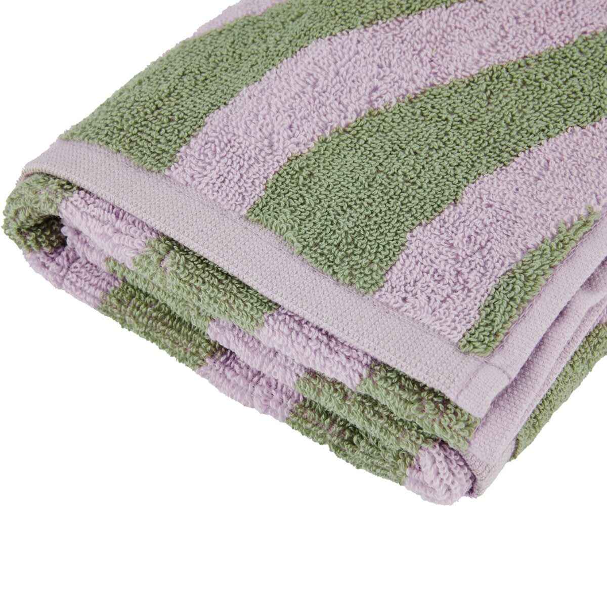 Lilac Wave Cotton Hand Towel