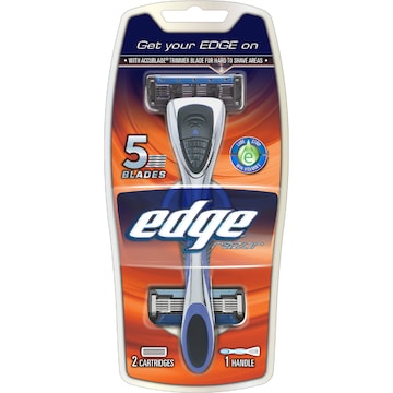 Edge Mens 5 Blade Kit Plus 2 pack