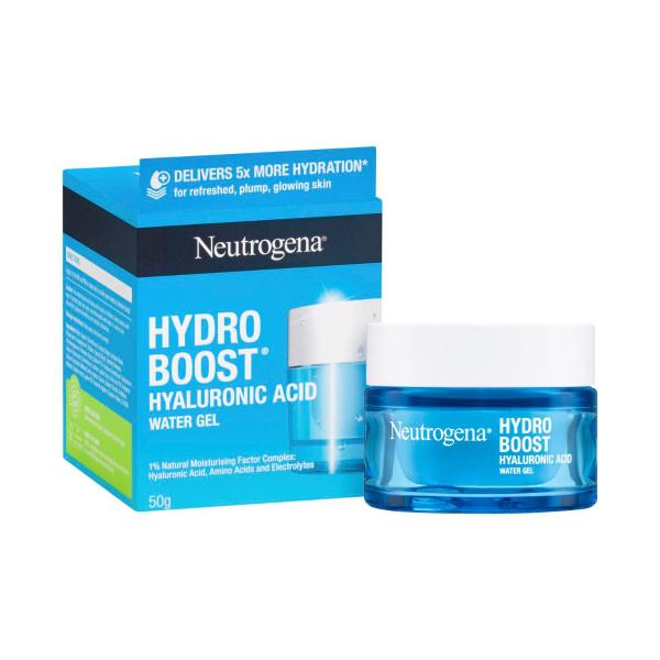 NEUTROGENA HYDRO BOOST HYALURONIC ACID WATER GEL MOISTURISER 50G
