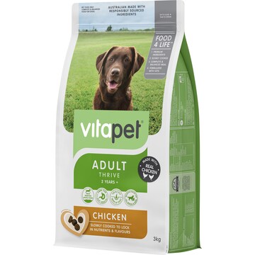Vita Pet Dry Dog Food Adult Chicken 3kg