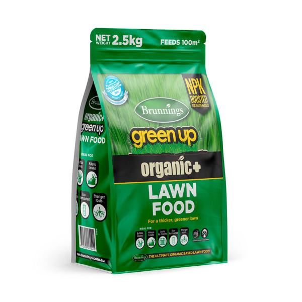 BRUNNINGS GREEN UP ORGANIC+ LAWN FOOD