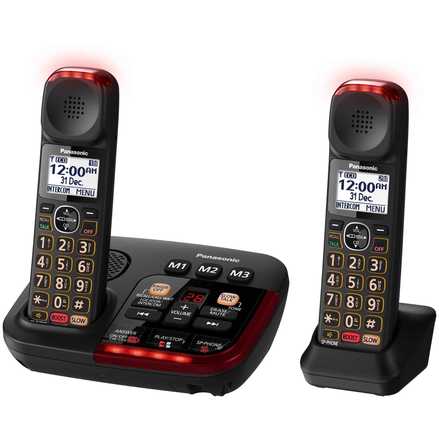 Panasonic KX-TGM422AZB Amplified Cordless Twin Handset