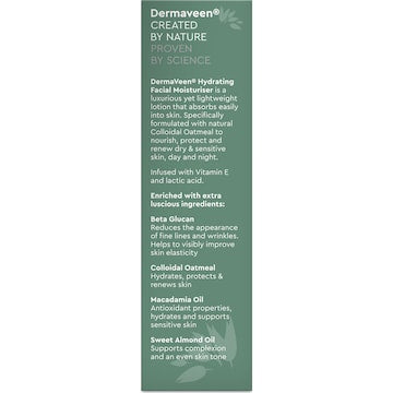 DermaVeen Hydrating Facial Moisturiser 75mL