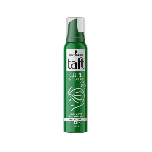 SCHWARZKOPF TAFT HAIR MOUSSE:CURL DEFINING:.:200GRAM