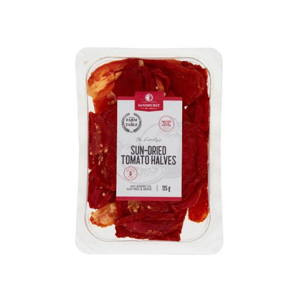 SANDHURST SUN DRIED TOMATOES FAT FREE