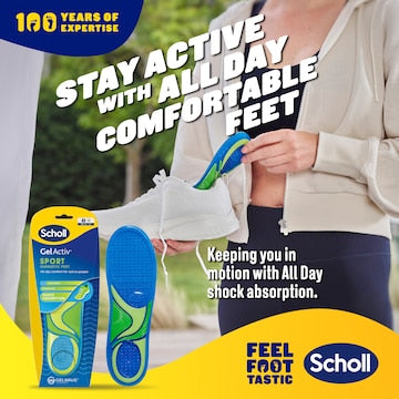 Scholl Gel Activ Sport Insoles Small Pair each