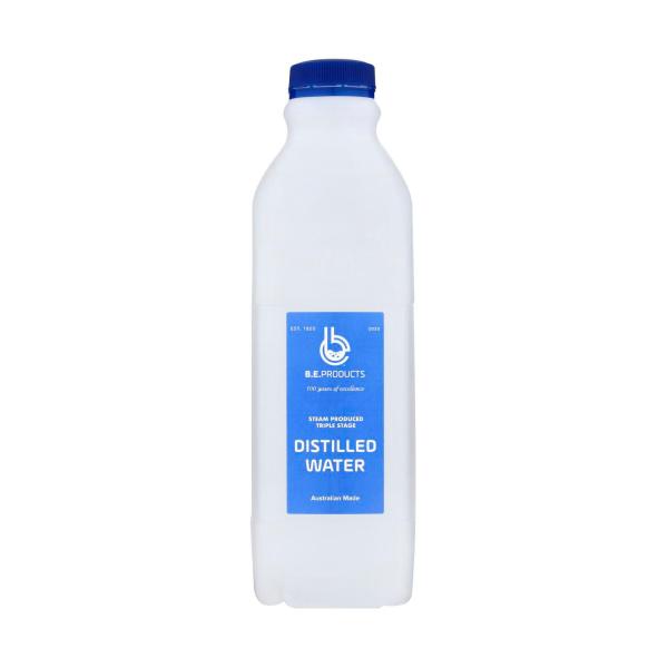 BE DISTILLED WATER
