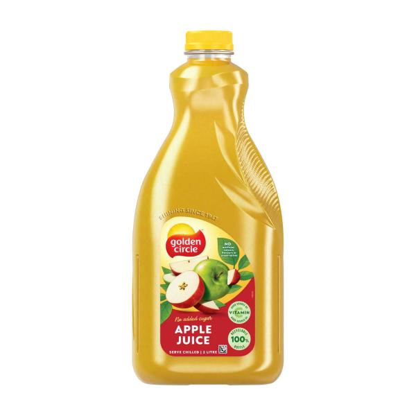 GOLDEN CIRCLE 100% JUICE:APPLE:.:2 LITRE