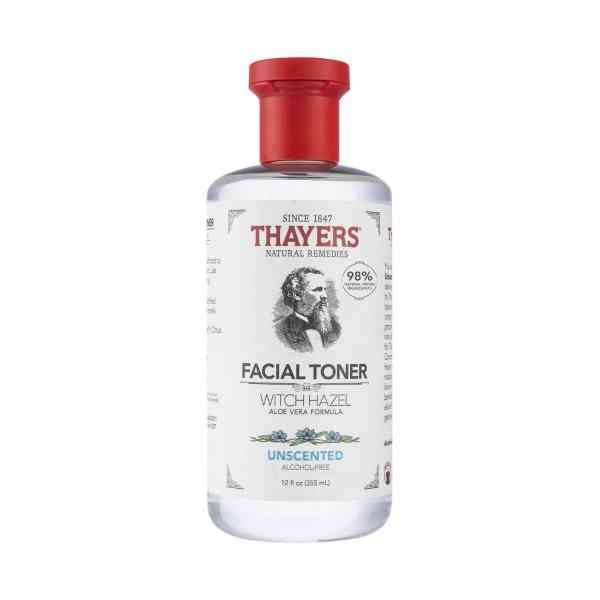 Unscented Alcohol Free Toner With Witch Hazel & Aloe Vera