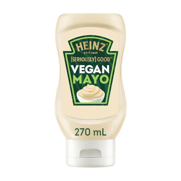 HEINZ SERIOUSLY GOOD MAYONNAISE VEGAN MAYO 270ML