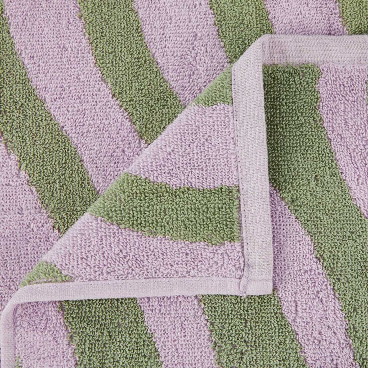 Lilac Wave Cotton Hand Towel
