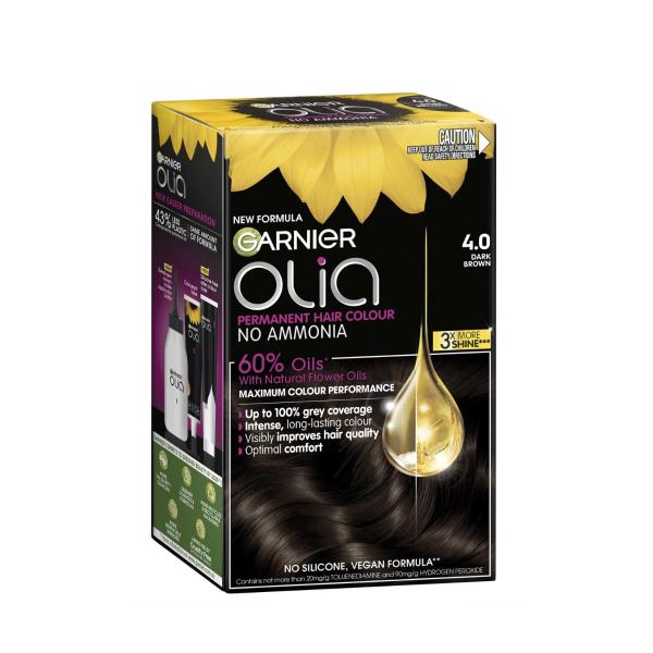 Olia Hair Colour 4.0 Dark Brown