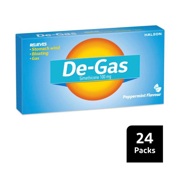 DE GAS CAPSULES PEPPERMINT