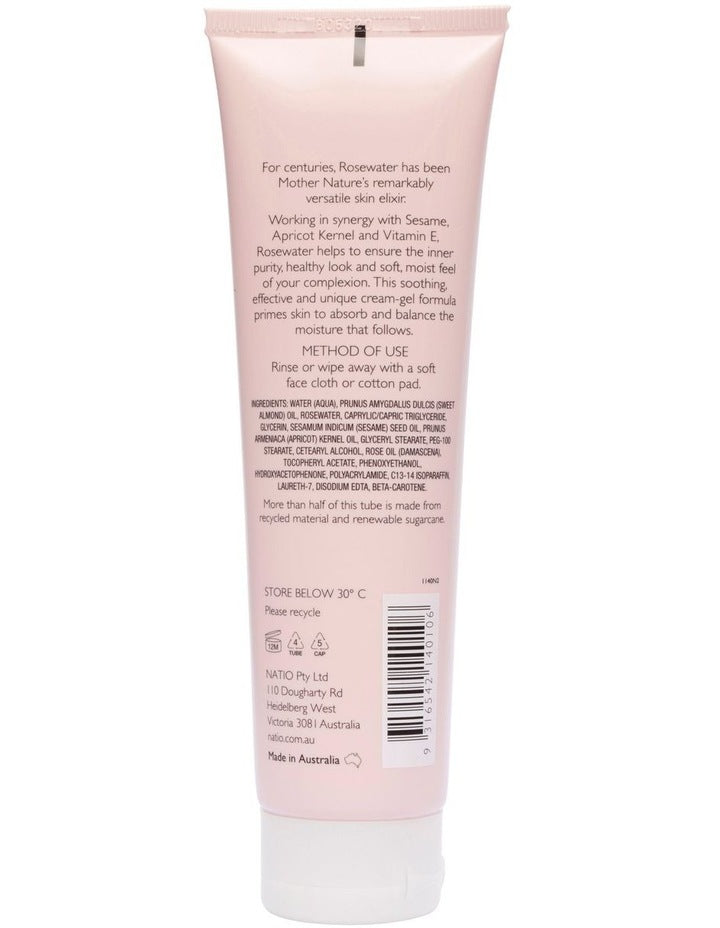 Rosewater Hydration Gentle Cream-Gel Face Cleanser 100ml