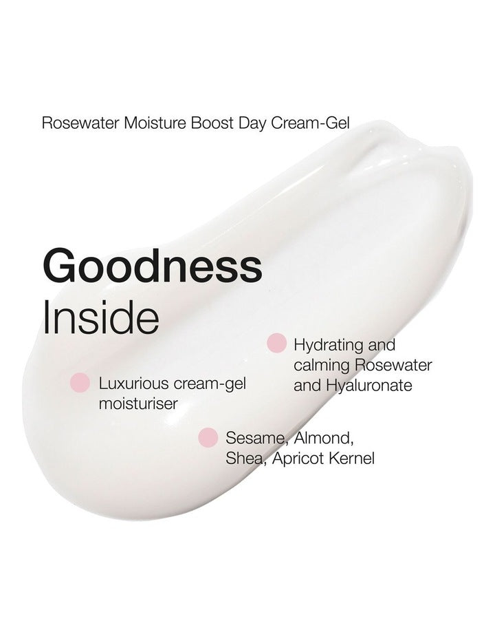 Rosewater Hydration Moisture Boost Day Cream-Gel 75ml
