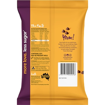 Noshu 95% Sugar Free Choc Baking Chips 140g