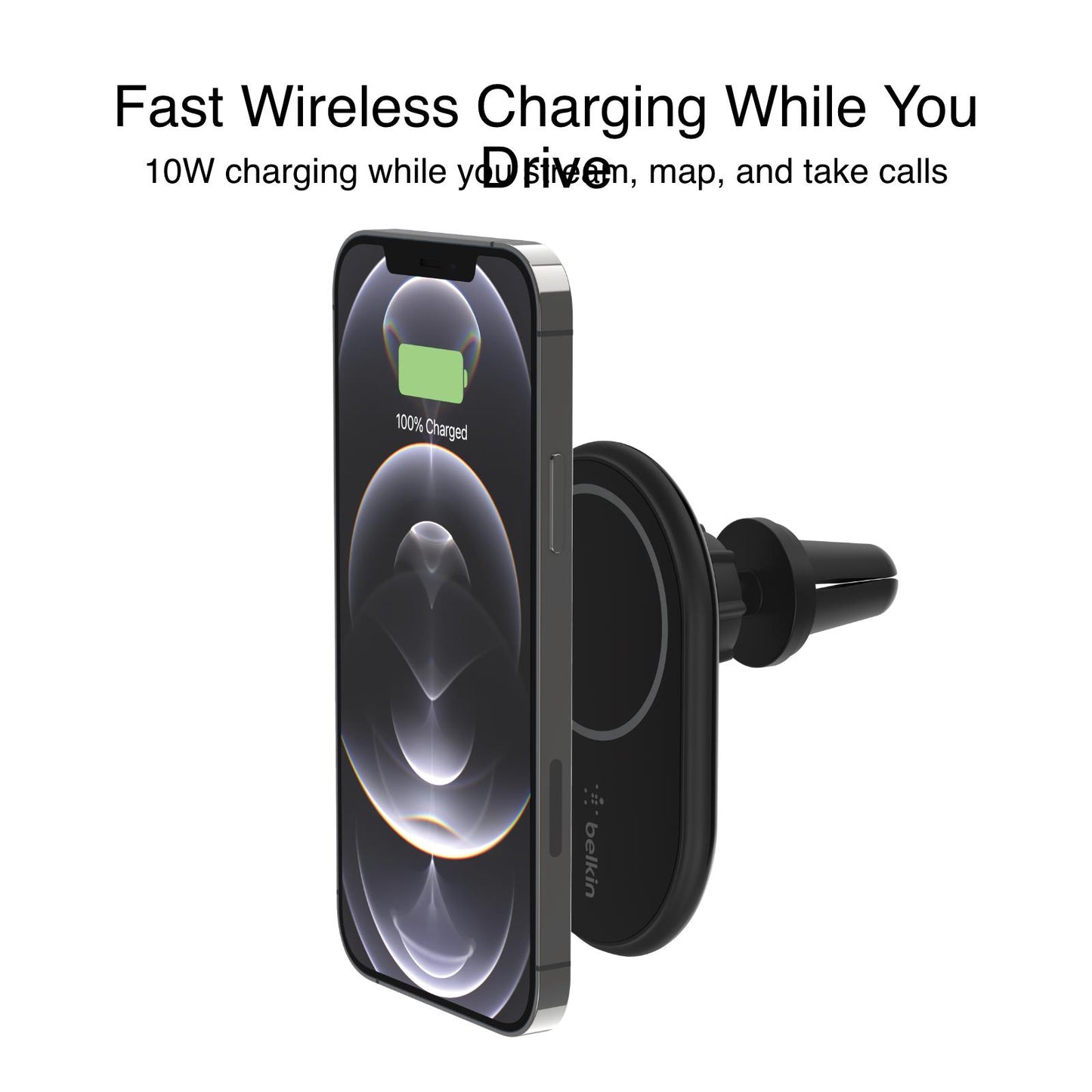 Belkin BoostUp Magnetic Wireless Car Charger 10W