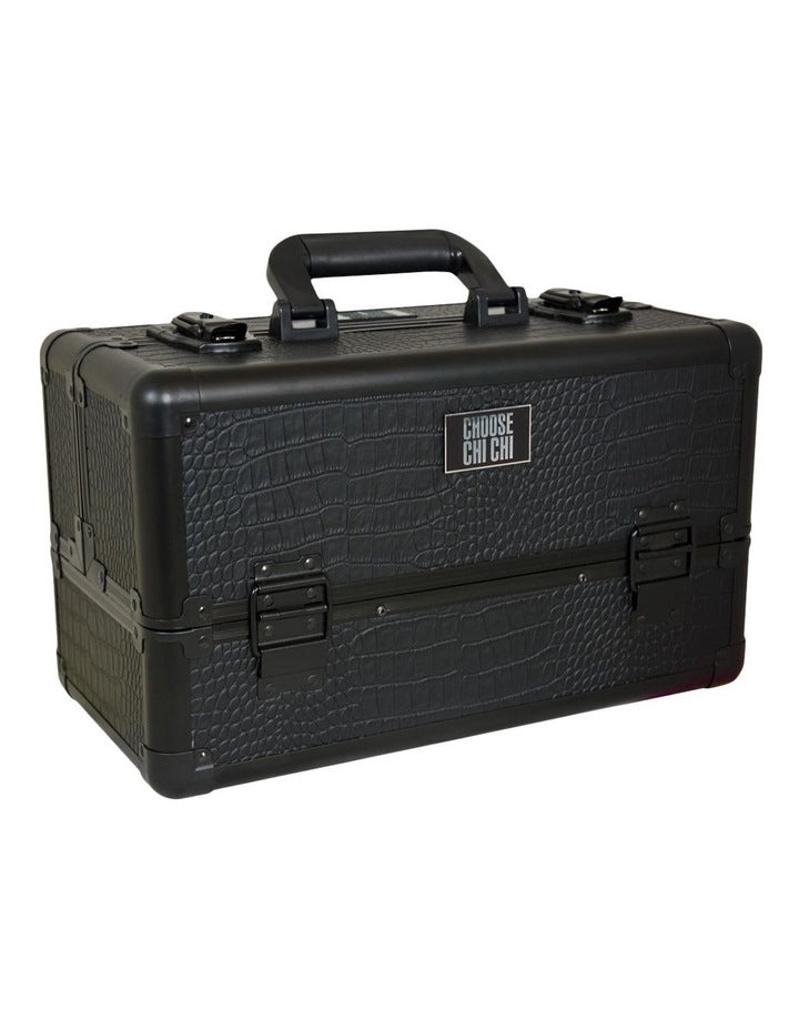 Large Beauty Case Bag in Black