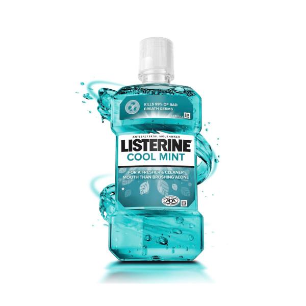 LISTERINE MEDIUM MOUTHWASH:COOLMINT:.:500 ML