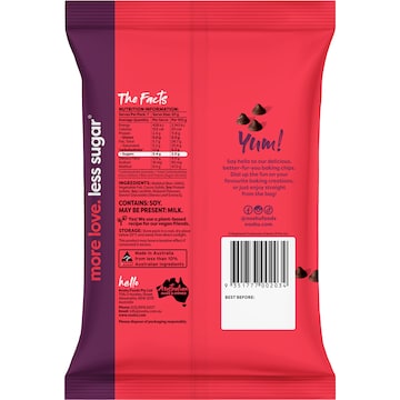 Noshu 97% Sugar Free Dark Choc Baking Chips 140g