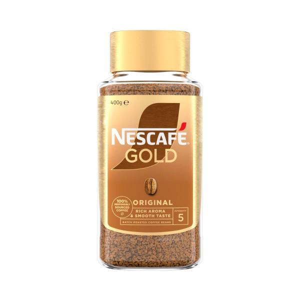 NESCAFE GOLD ORIGINAL SOLUBLE INSTANT COFFEE 400G
