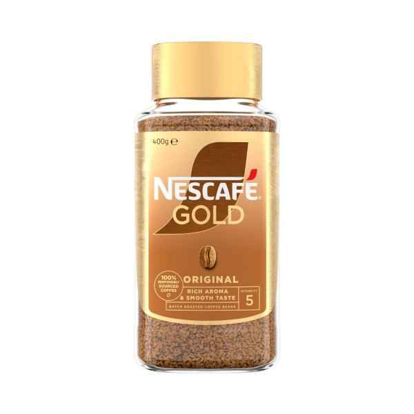 NESCAFE GOLD ORIGINAL SOLUBLE INSTANT COFFEE 400G