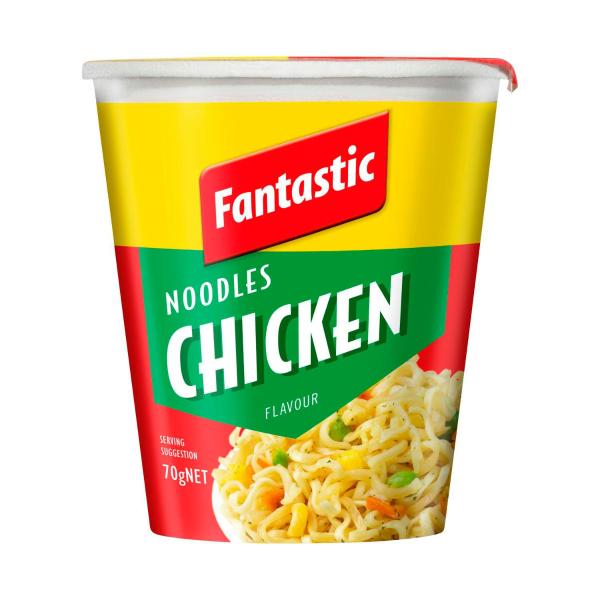 FANTASTIC NOODLE CUP:CHICKEN:.:70 GRAM
