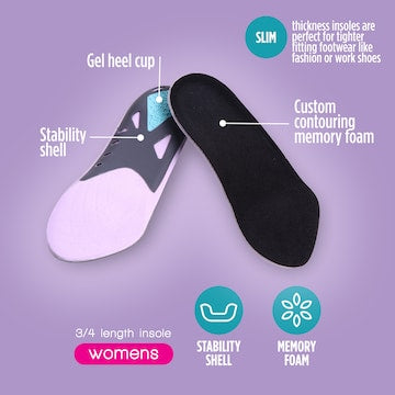 Maseur Footcare Heel & Arch Insole Womens each
