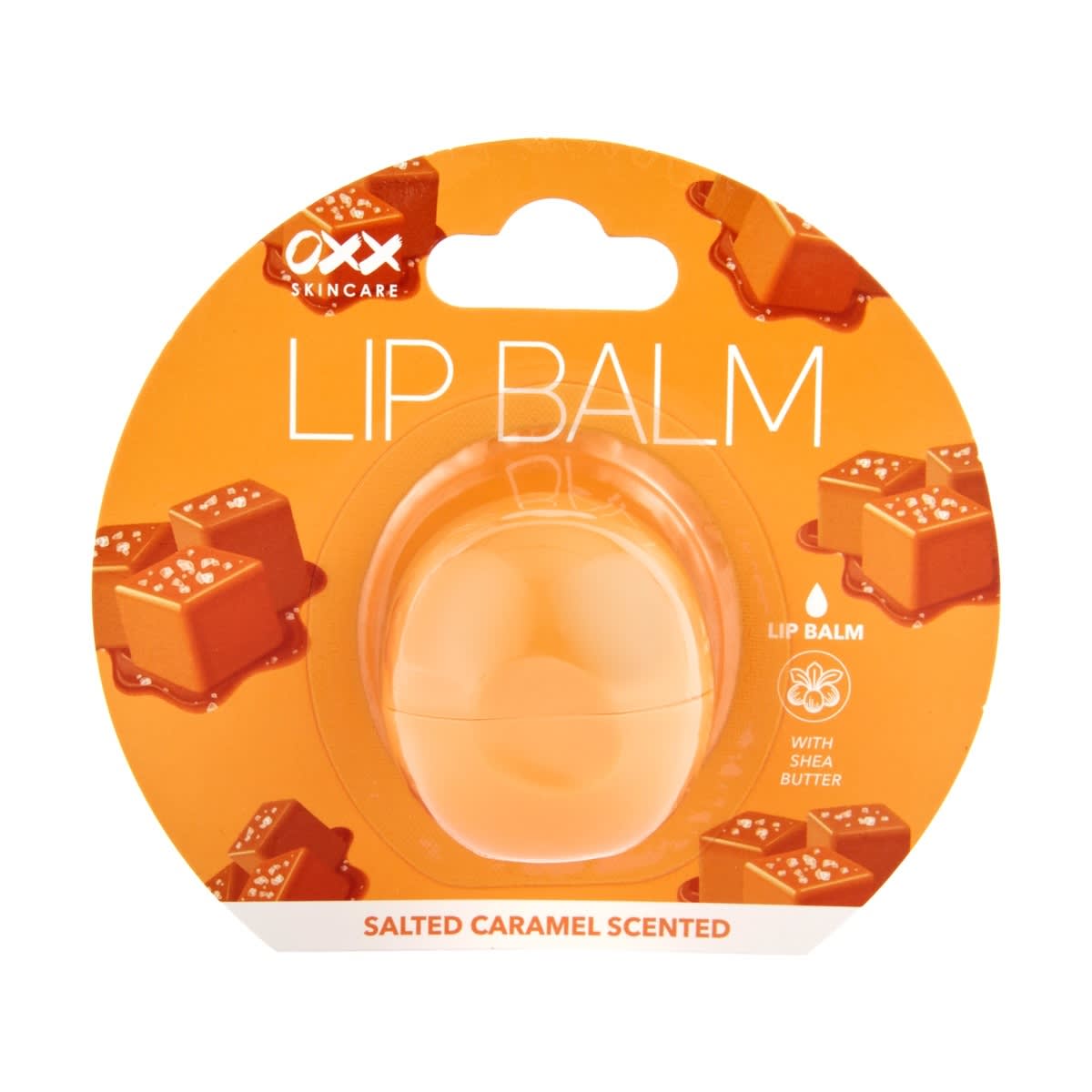 OXX Skincare Lip Balm - Salted Caramel Scented and Shea Butter