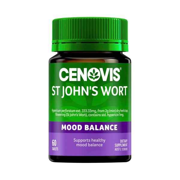St John's Wort Tablets For Healthy Mood Balance