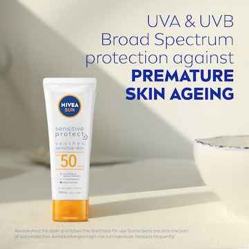 Nivea SPF 50 Sun Sensitive Protect Sunscreen Lotion 100mL