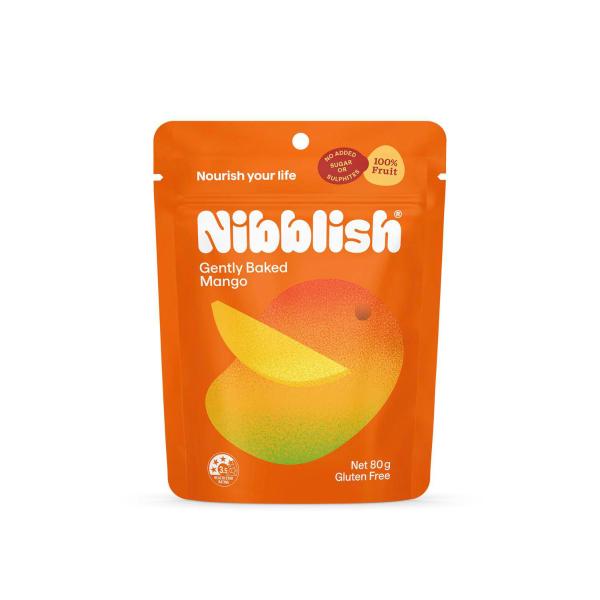 NIBBLISH GENTLY BAKED MANGO 80G