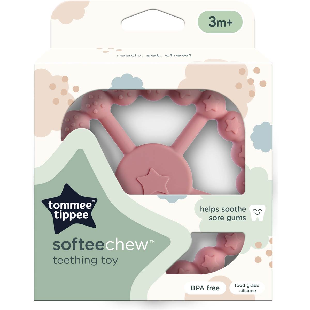 Tommee Tippee Softeechew Teething Toy each