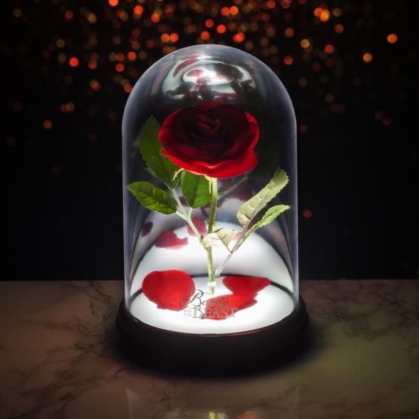 Beauty & The Beast - Enchanted Rose Light