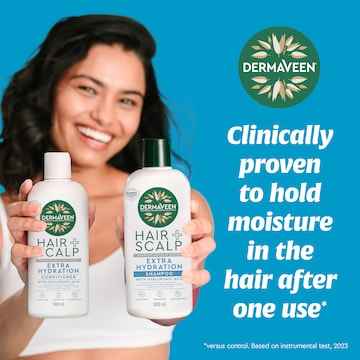DermaVeen Hair Scalp + Extra Hydration Shampoo 500mL