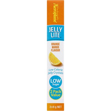 Aeroplane Jelly Lite Orange Mango 9g x 2 pack