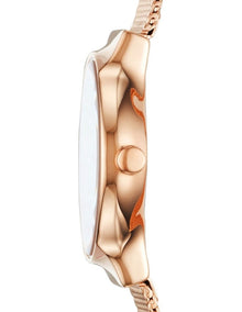 Freja Rose Gold Stainless Steel Mesh Luxury Watch SKW26