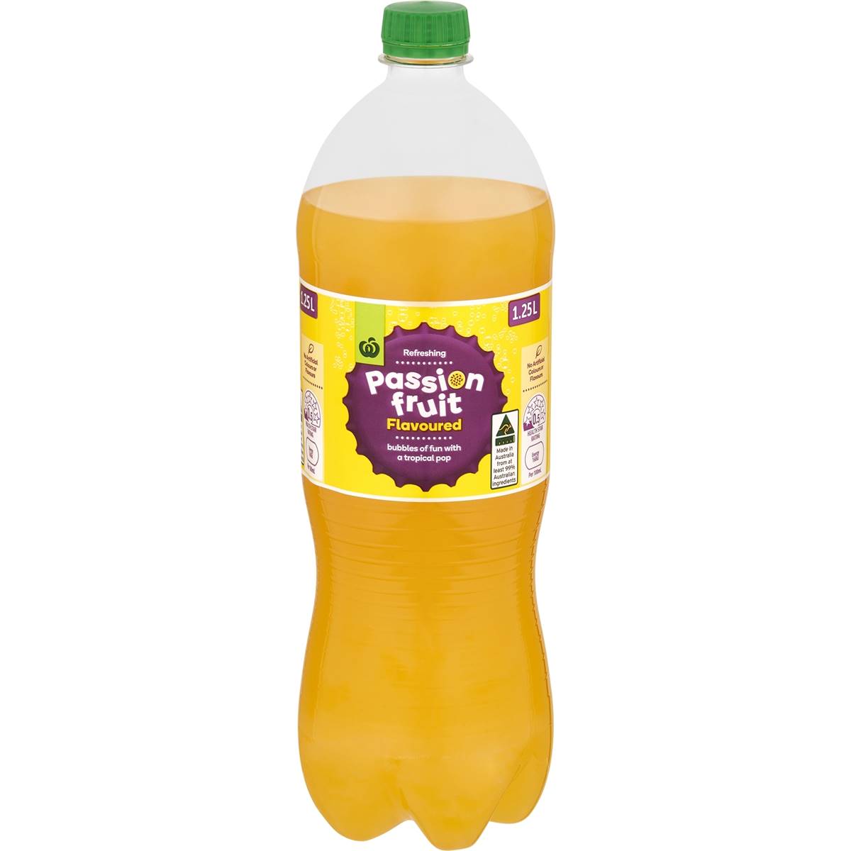 Woolworths Passionfruit Bottle 1.25l