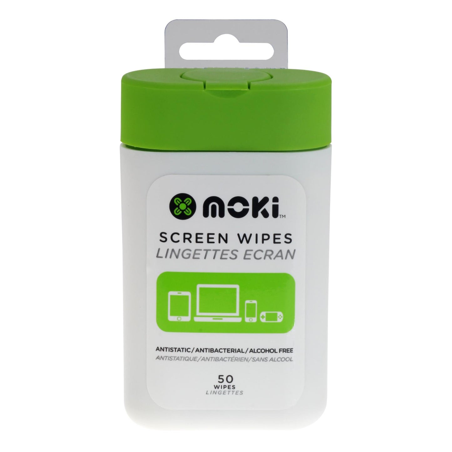 Moki Screen Wipes 50-Pack