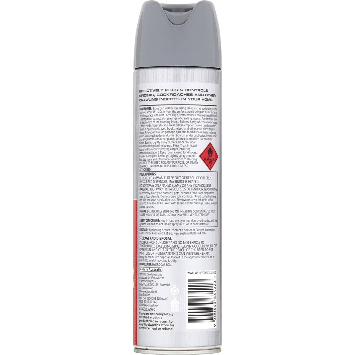 First Force Crawling Insect Killer Spray 350g