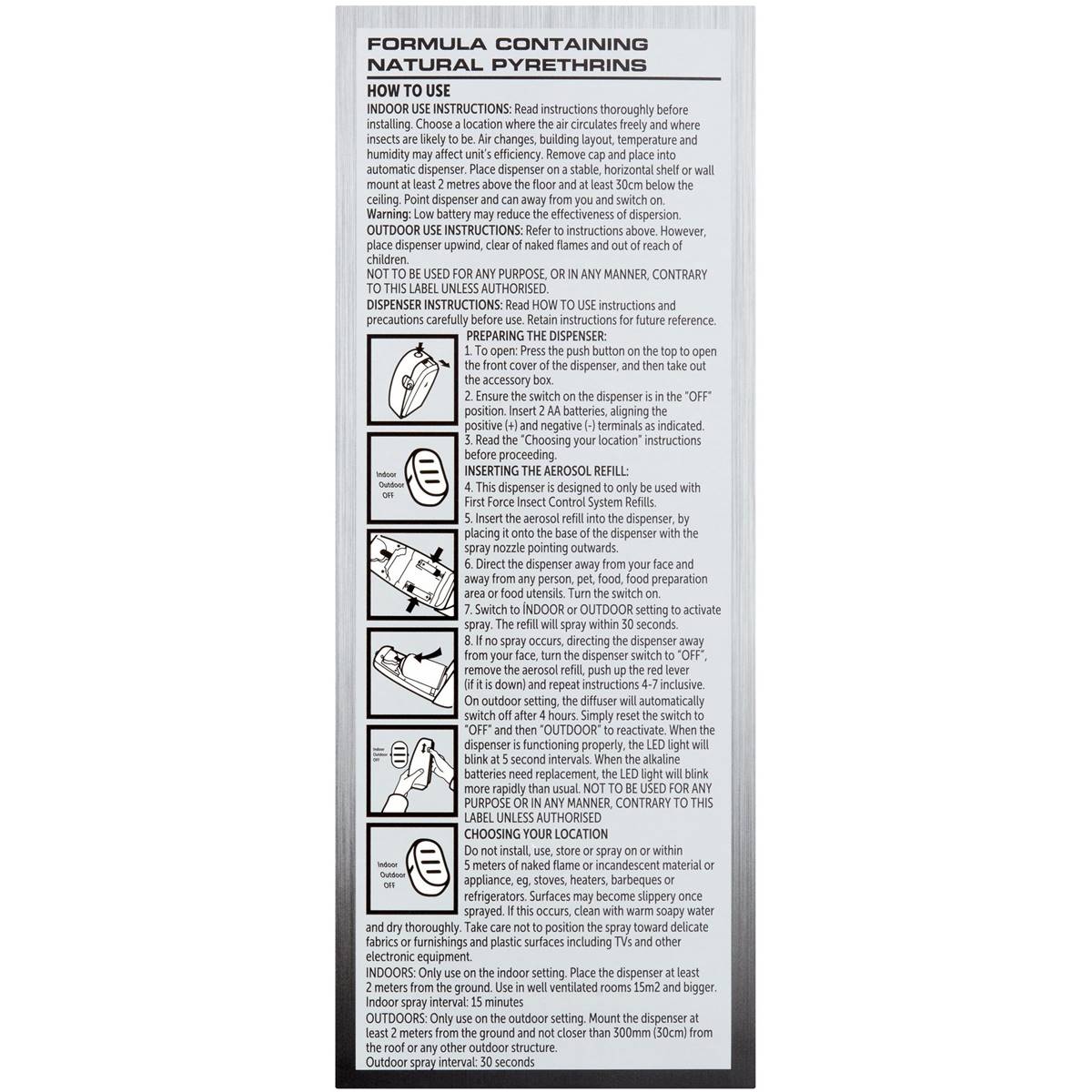 First Force Insect Control System Kit Each