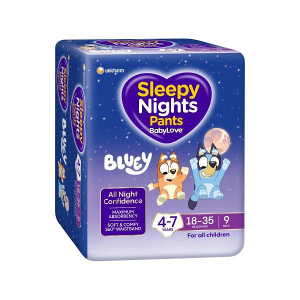Sleepy Night Pants 4-7 Years (18-35Kg)