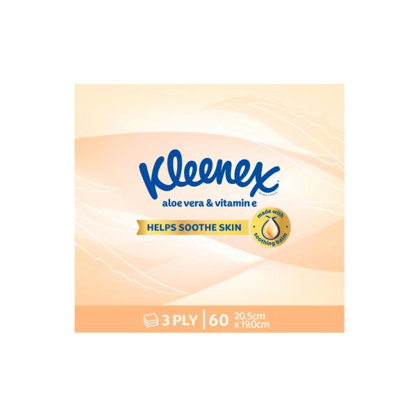 3 Ply Wellbeing Aloe Vera Facial Tissues