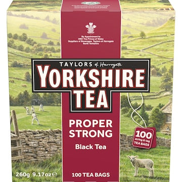 Taylors Of Harrogate Yorkshire Extra Strong Tea Bags 100 pack