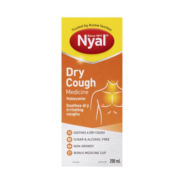 NYAL DRY COUGH MIXTURE 200ML