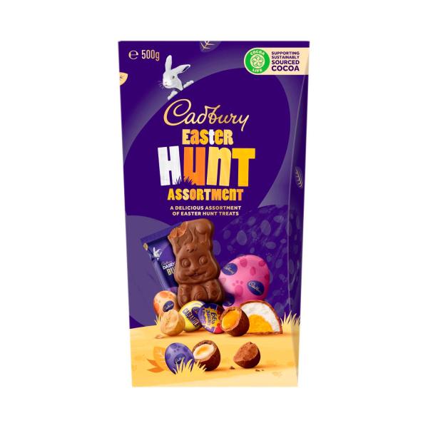 CADBURY CHOCOLATE EASTER HUNT ASSORTMENT PACK 500G