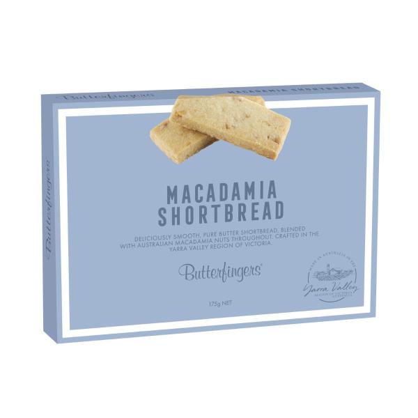 BUTTERFINGERS MACADAMIA SHORTBREAD