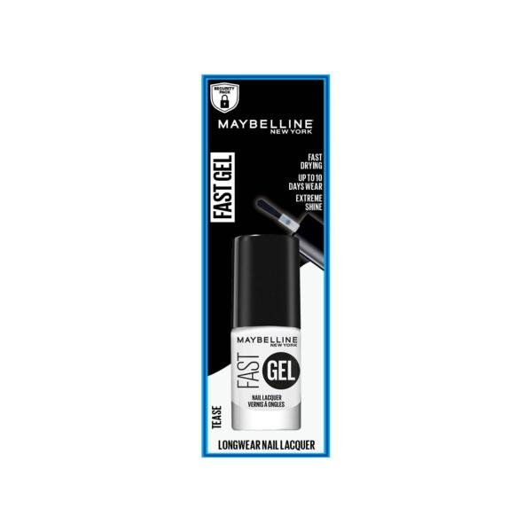 MAYBELLINE FAST GEL NAIL POLISH TEASE 6.7ML