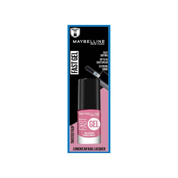 MAYBELLINE FAST GEL NAIL POLISH TWISTED TULIP 6.7ML